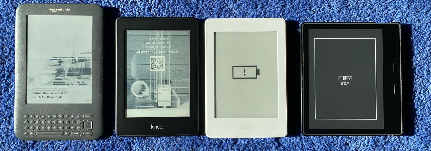 手边的全家福（屏幕真是太容易裂了）